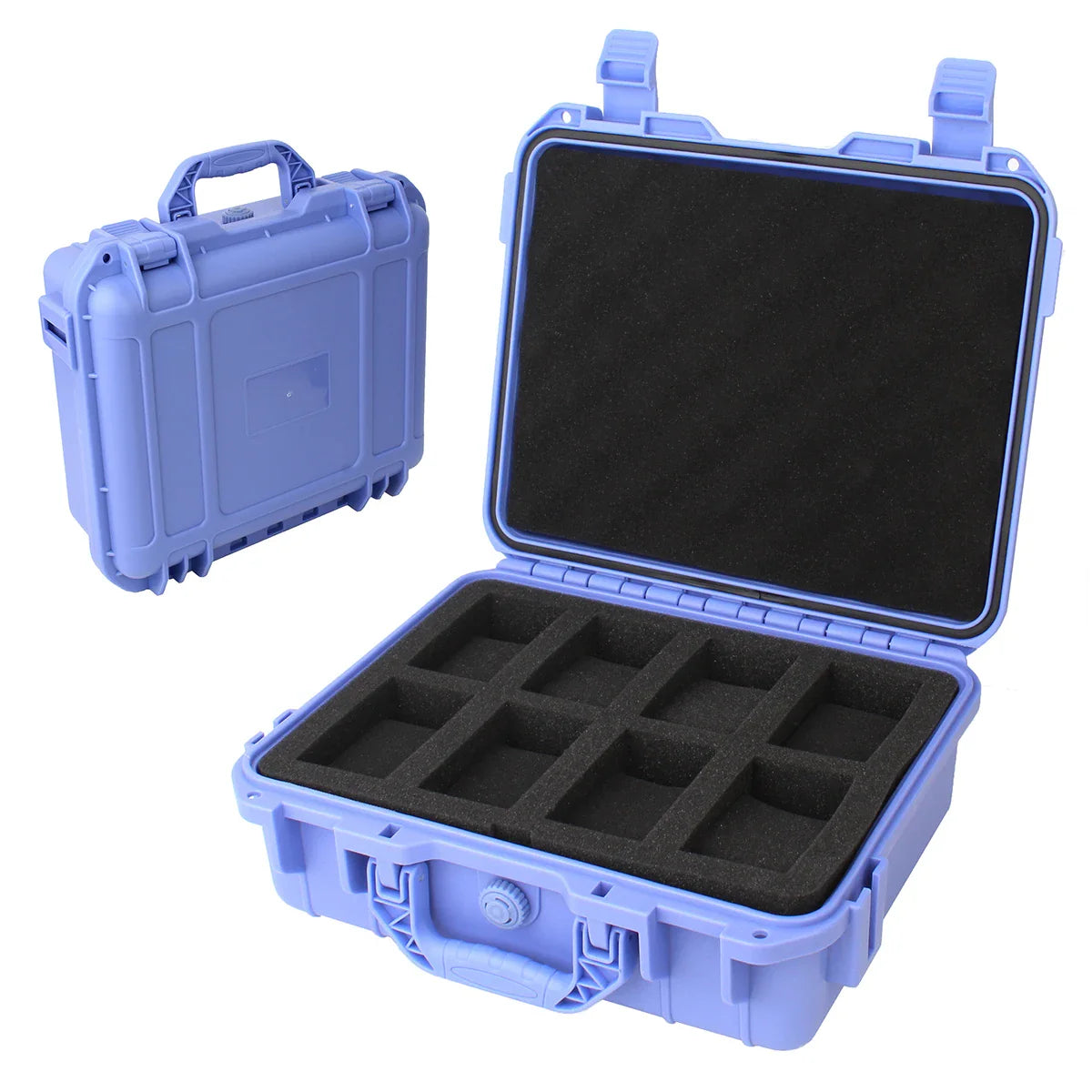 Uhrenkoffer Transportkoffer Box Case 8 Uhren stoßfest wasserdicht staubdicht