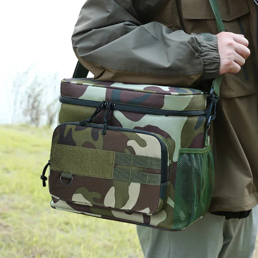 Kühltasche angeln Outdoor Camping wasserdicht isoliert camou cool bag Lunch