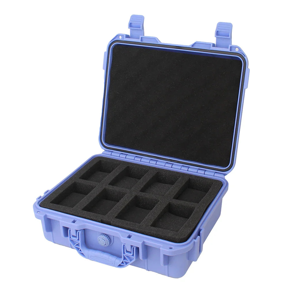 Uhrenkoffer Transportkoffer Box Case 8 Uhren stoßfest wasserdicht staubdicht