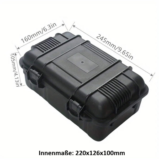 Wasserdichter Transportkoffer Sicherheitskoffer mit Schaumstoffeinlage