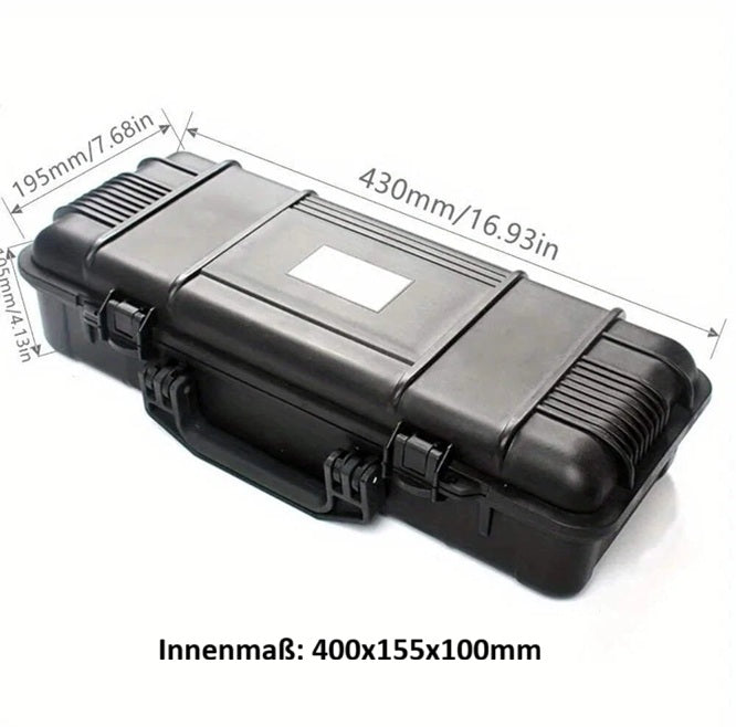 Wasserdichter Transportkoffer Sicherheitskoffer mit Schaumstoffeinlage