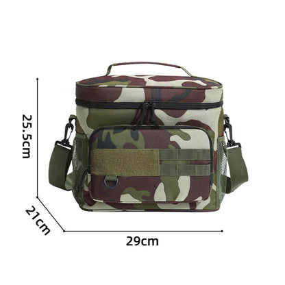 Kühltasche angeln Outdoor Camping wasserdicht isoliert camou cool bag Lunch