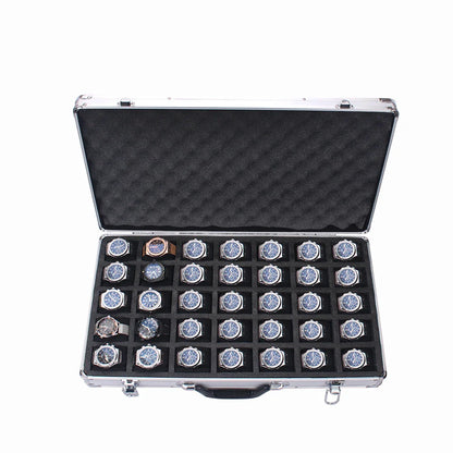 Uhrenkoffer Transportkoffer Box Case 35 Uhren Schmuckkoffer Uhrenkasten Uhrenbox