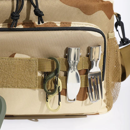 Kühltasche angeln Outdoor Camping wasserdicht isoliert camou cool bag Lunch