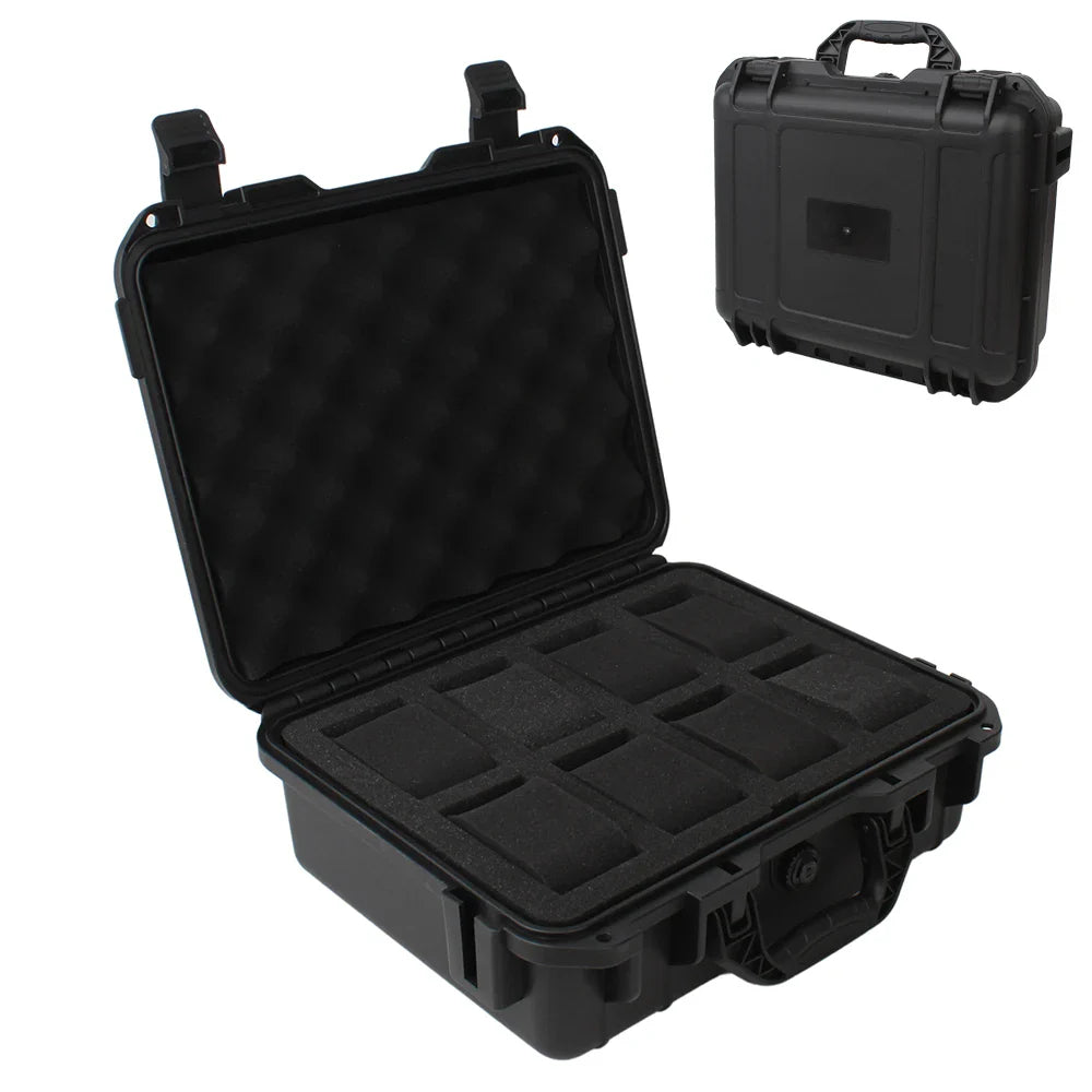 Uhrenkoffer Transportkoffer Box Case 8 Uhren stoßfest wasserdicht staubdicht